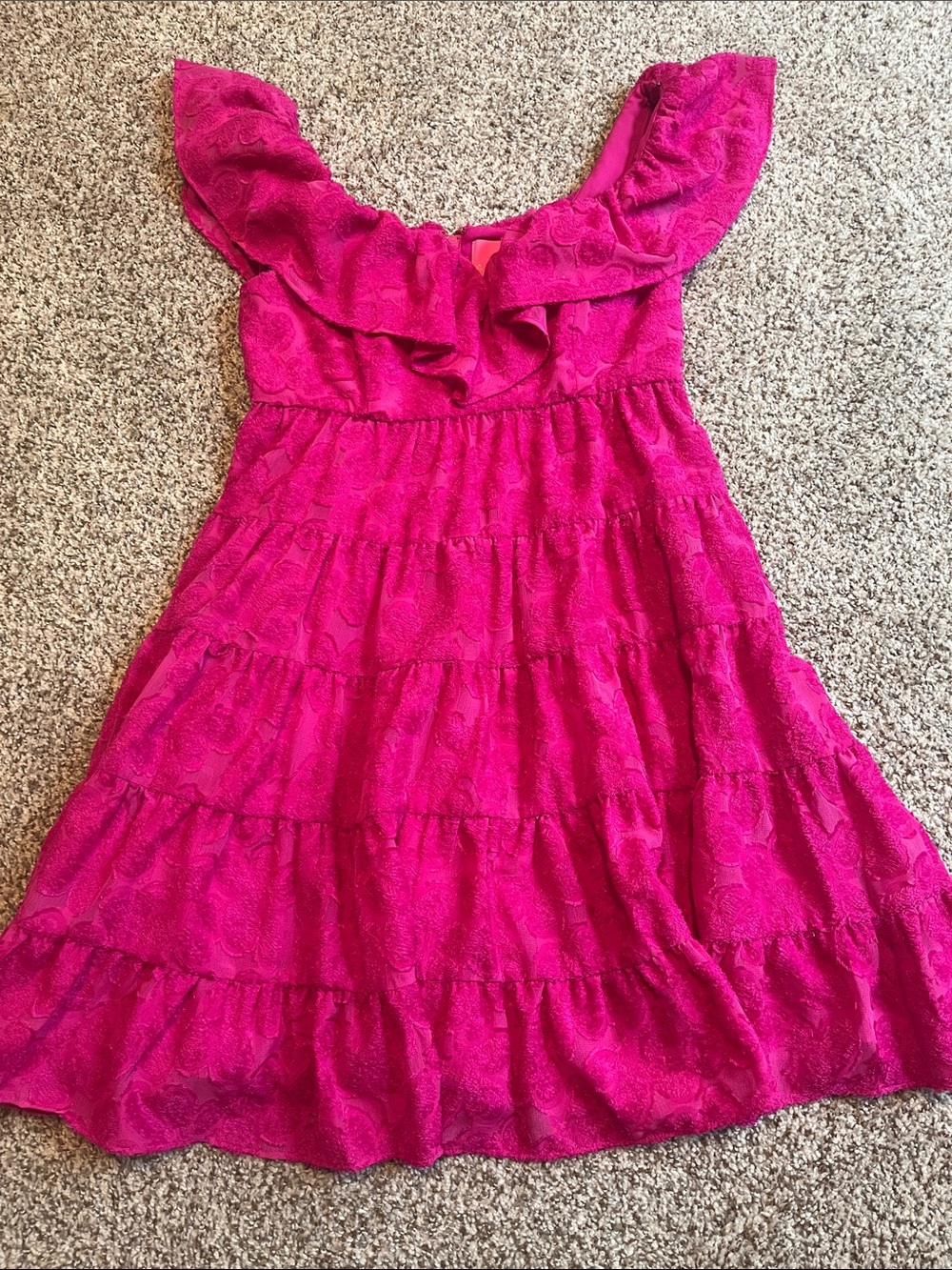 Lilly Pulitzer Emmie Berry Ruffle Tiered Dress